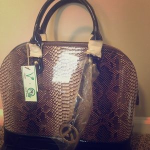 Brand New Glossy Tiger Purse